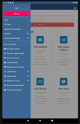 FPL Tools - Fantasy Premier Le android App screenshot 0