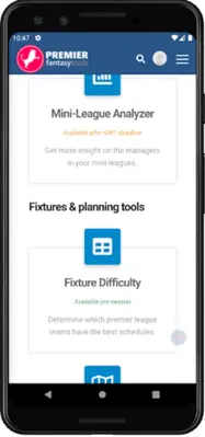 FPL Tools - Fantasy Premier Le android App screenshot 5